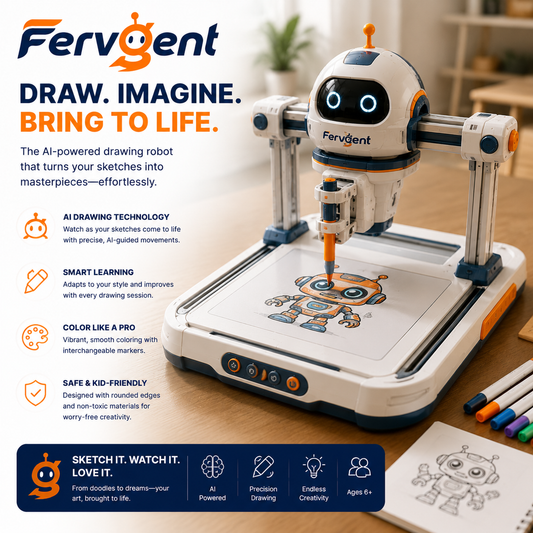 Fervgent™ SketchNova AI ArtBot Studio